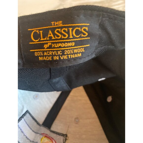 Colorado Flag Snapback Cap By The Classics Yupoong Black & Grey Adjustable - Picture 5 of 6